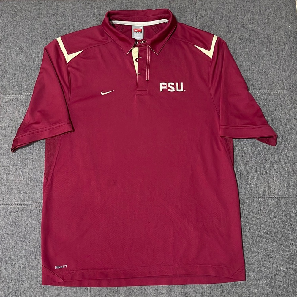 EUC FSU NikeFIT polo
